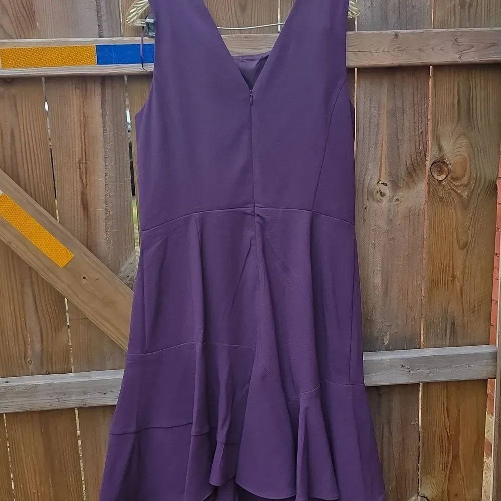 Purple Ruffle Dress - Picture 4 of 5